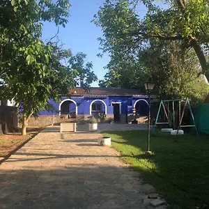Casa De Campo Azul En Сasa de vacaciones